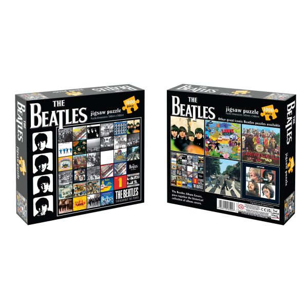 The Beatles Album Collage 1000pc Puzzle