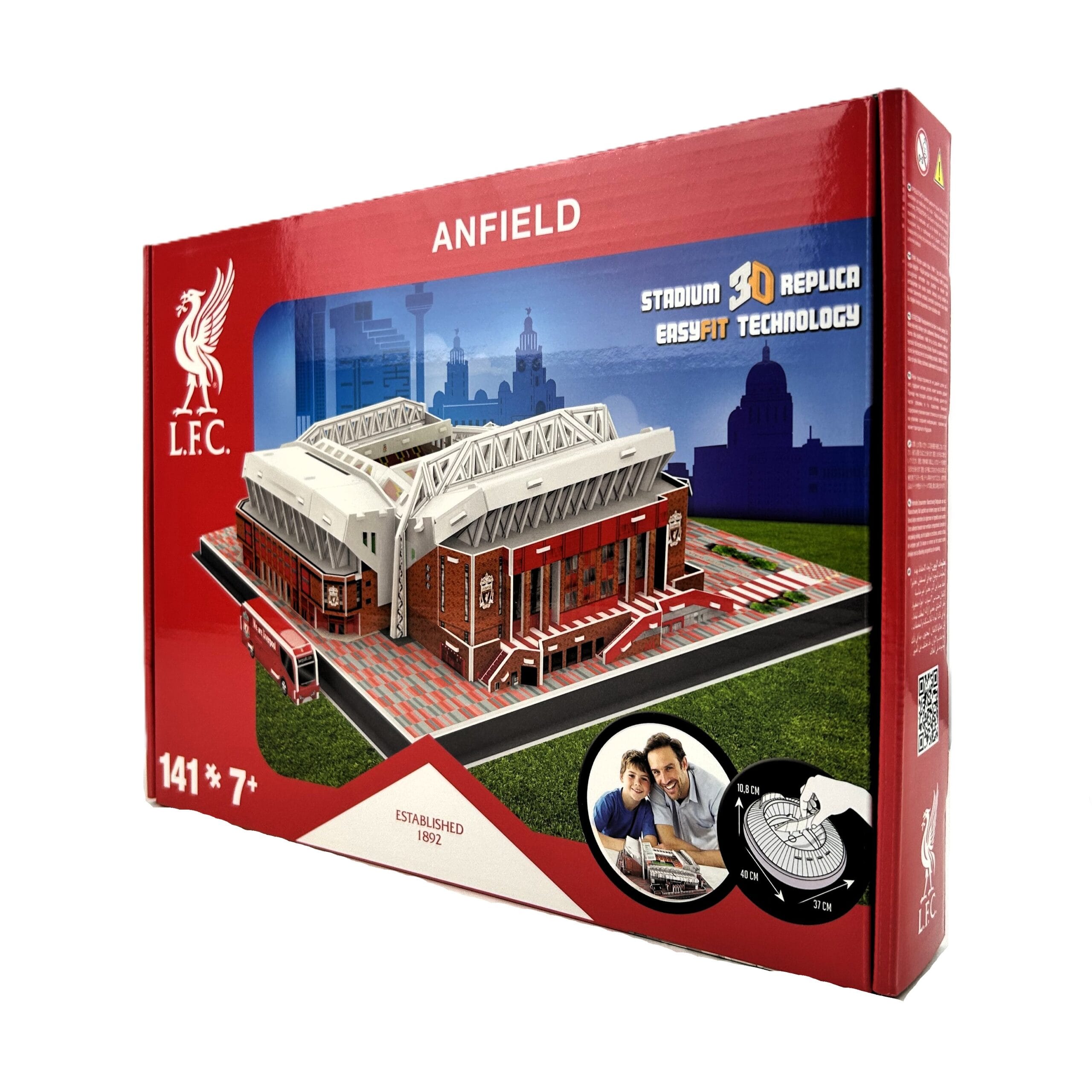 U00882_3D Stadium Liverpool Stadium Liverpool Anfield 3D Stadium Puzzle (New 2024) - Image 1