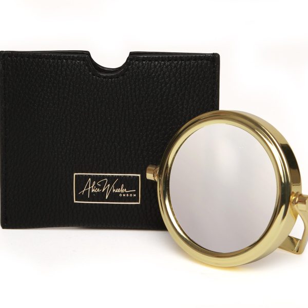 Alice Wheeler Handbag 7x Magnifying Mirror & Pouch