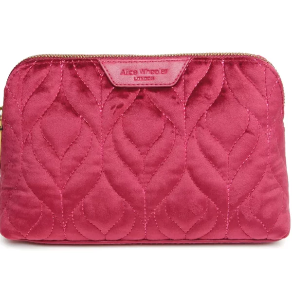 Alice Wheeler Velvet Makeup Bag