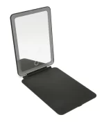 Alice Wheeler LED Light Up Soft Touch Travel Mirror (3 Light Settings) - Image 3