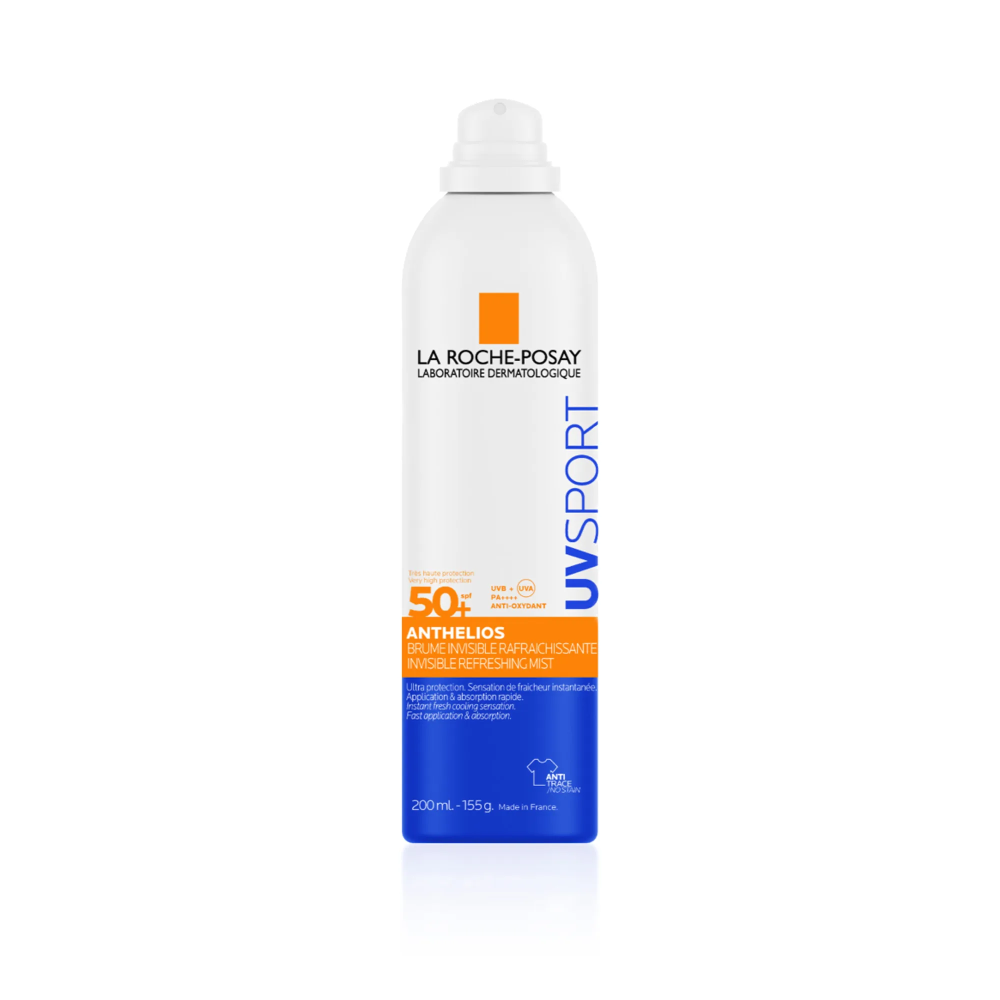 2013214_-_LaRochePosay-Product-Sun-Anthelios-UV_Sport_Invisible_Refreshing_Mist_SPF50__50ml-3337875944960-ATF-PIM-PackshotFront_2000x2000_300_DPI_7929427 La Roche Posay Anthelios UV Sport Invisible Refreshing Mist SPF50+, 200ml - Image 1