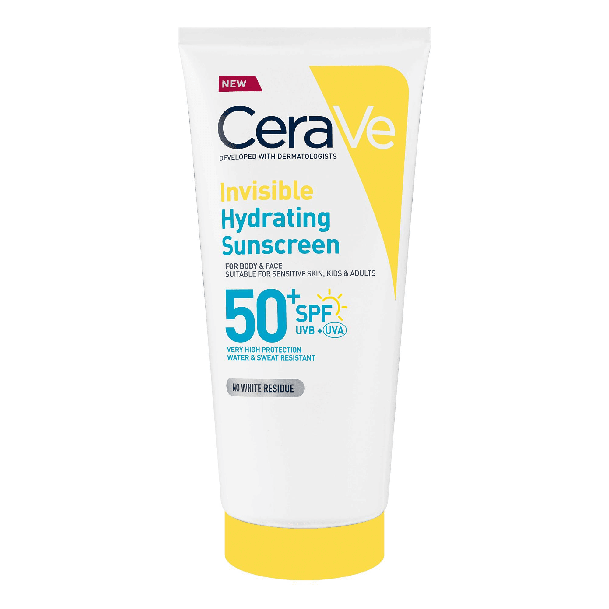 3337875945738 CeraVe Invisible Hydrating Sunscreen SPF 50 for body, face, & all skin types with 3 essential ceramides 177 ml - Image 1