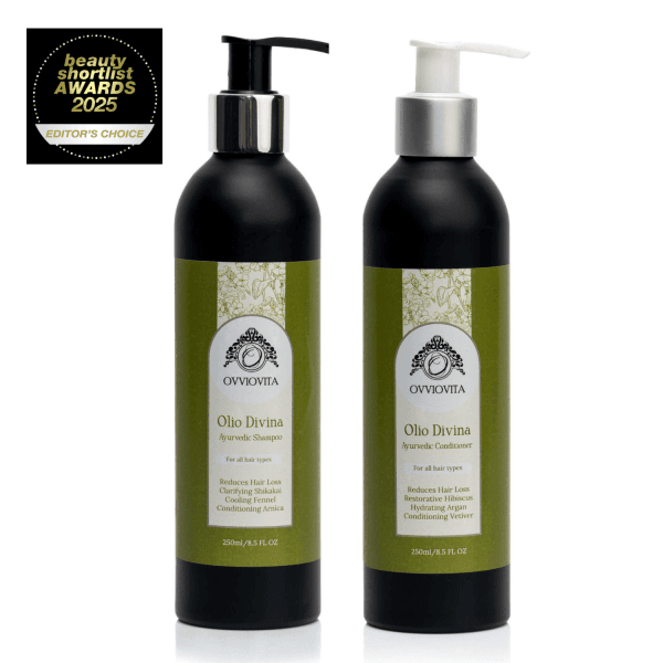 Ovviovita Olio Divina Hair Growth Ayurvedic Shampoo & Conditioner Set 250ml