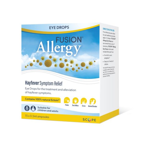 Fusion Allergy Eye Drops - 15 Single Dose Units