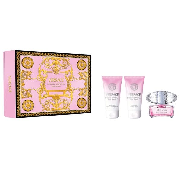 Versace Bright Crystal Pour Femme X26 Eau De Toilette  50ml Set