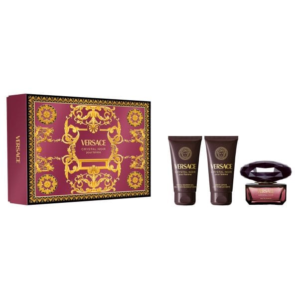 Versace Crystal Noir Pour Femme X26 Eau De Parfum 50ml Set